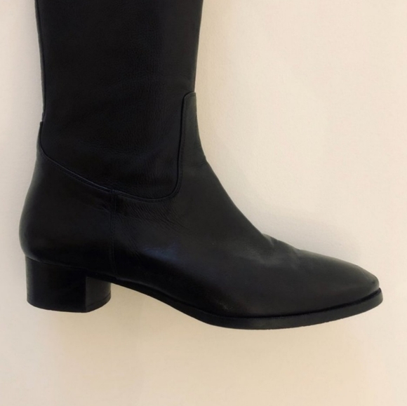 VITTORIO CARLI Leather Knee-high boots 9.5 but fit like 9 - Picture 2 of 9